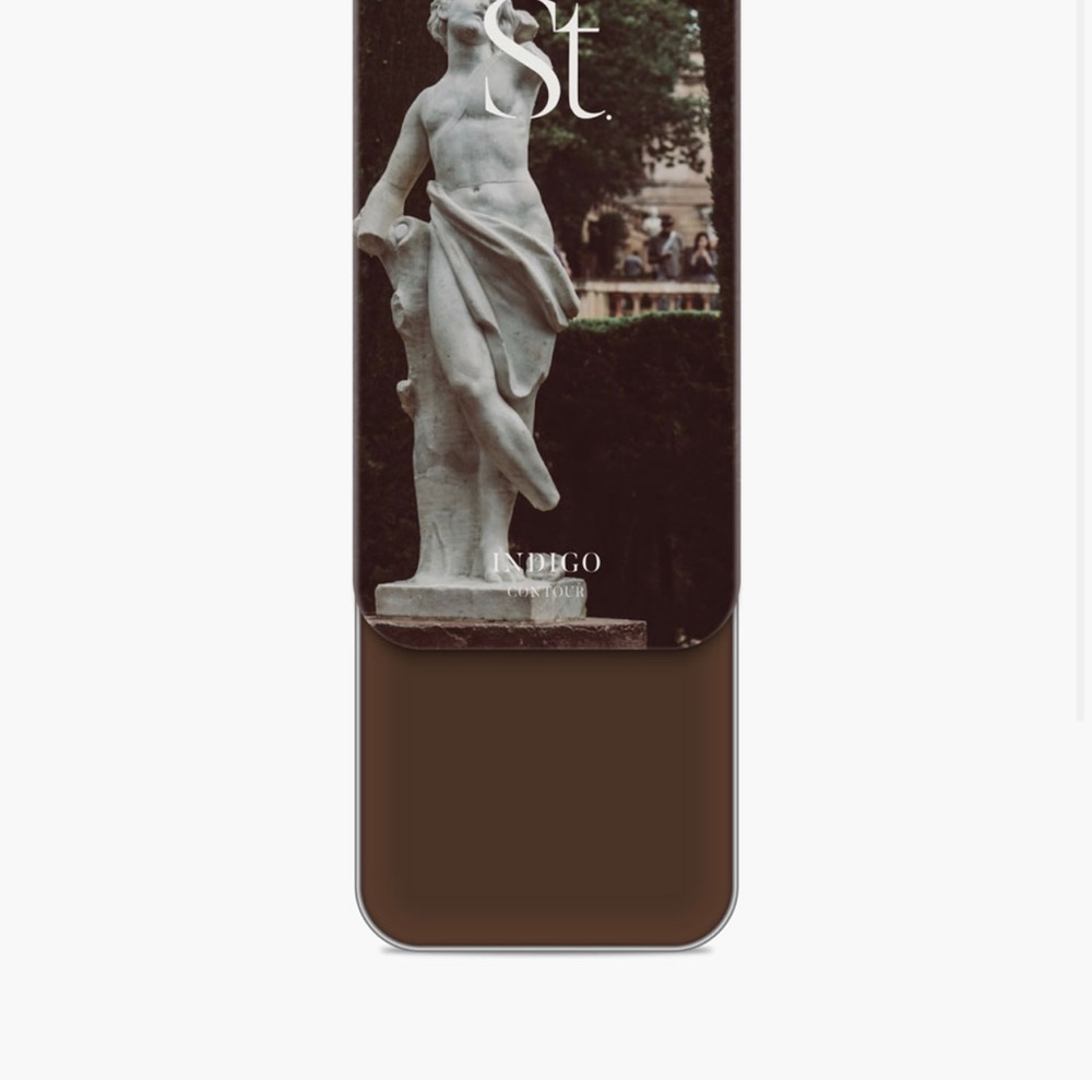 Seint Indigo Contour